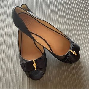 Tory burch flat Size 10 like new